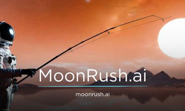 MoonRush.ai - Creative brandable domain for sale