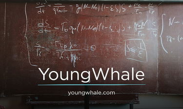YoungWhale.com - Creative brandable domain for sale
