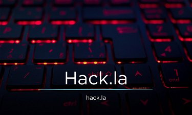 Hack.la - Creative brandable domain for sale