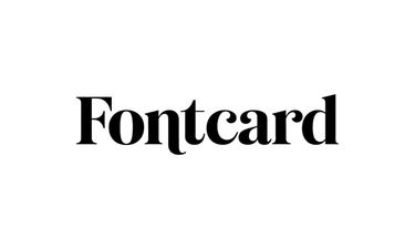 FontCard.com - Creative brandable domain for sale