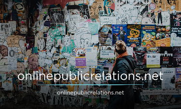 OnlinePublicRelations.net - Creative brandable domain for sale