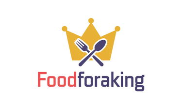 FoodForAKing.com - Creative brandable domain for sale