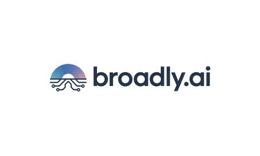Broadly.ai - Creative brandable domain for sale