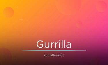 Gurrilla.com - Creative brandable domain for sale