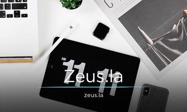 Zeus.la - Creative brandable domain for sale