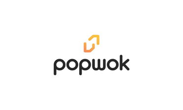 PopWok.com - Creative brandable domain for sale
