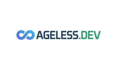 Ageless.dev - Creative brandable domain for sale