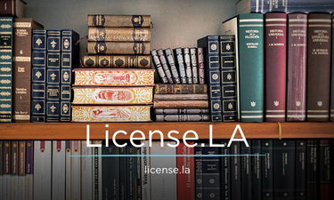 License.LA - Creative brandable domain for sale
