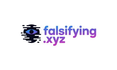 Falsifying.xyz - Creative brandable domain for sale