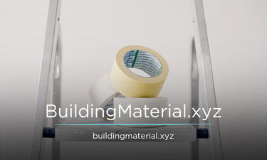 BuildingMaterial.xyz - Creative brandable domain for sale