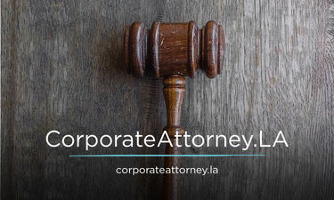 CorporateAttorney.LA - Creative brandable domain for sale