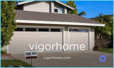 Vigorhome.com - Creative brandable domain for sale