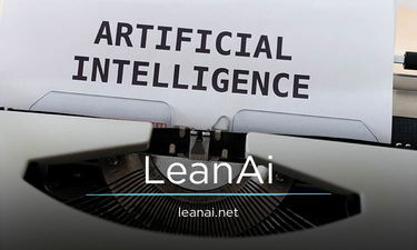 LeanAi.net - Creative brandable domain for sale