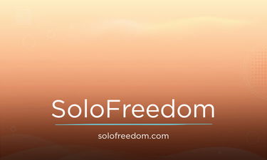 SoloFreedom.com - Creative brandable domain for sale