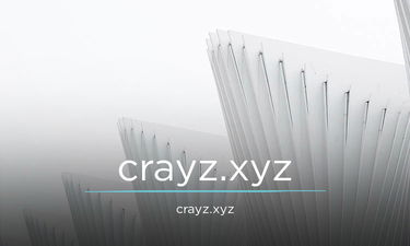 Crayz.xyz - Creative brandable domain for sale