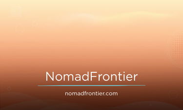 NomadFrontier.com - Creative brandable domain for sale