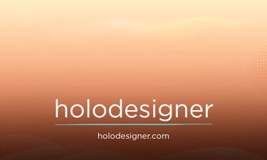 HoloDesigner.com - Creative brandable domain for sale