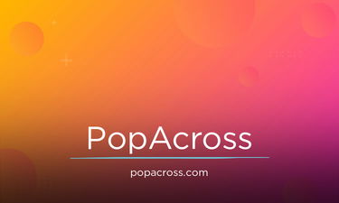 PopAcross.com - Creative brandable domain for sale