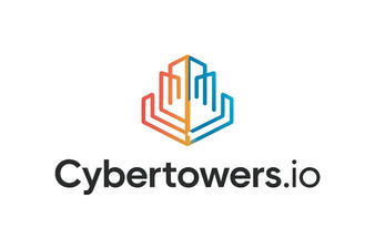 Cybertowers.io - Creative brandable domain for sale