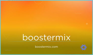 BoosterMix.com - Creative brandable domain for sale