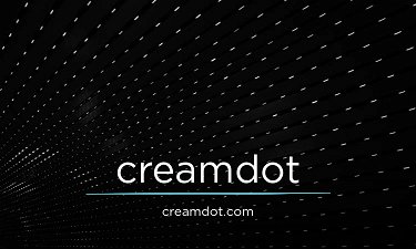 CreamDot.com - Creative brandable domain for sale