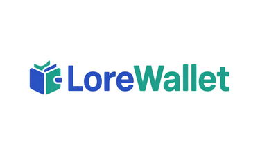 LoreWallet.com - Creative brandable domain for sale
