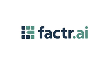Factr.ai - Creative brandable domain for sale