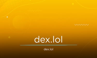 Dex.lol - Creative brandable domain for sale