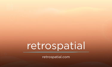 RetroSpatial.com - Creative brandable domain for sale