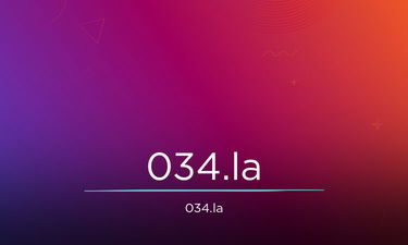 034.LA - Creative brandable domain for sale