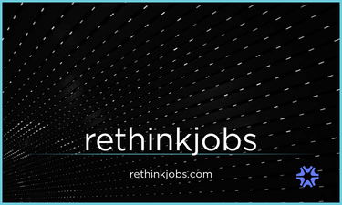 RethinkJobs.com - Creative brandable domain for sale
