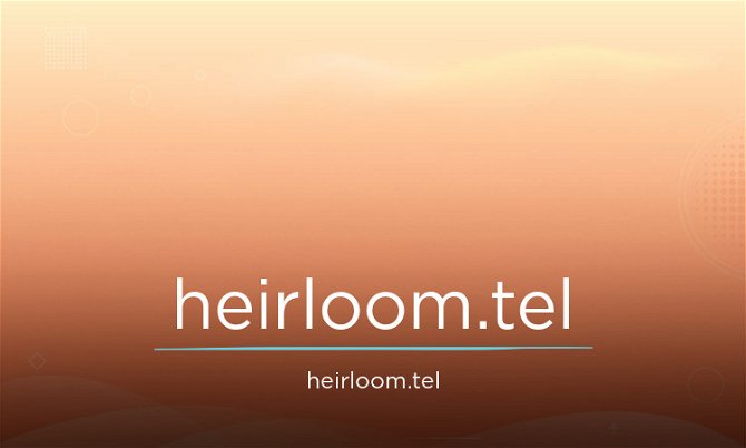 Heirloom.tel