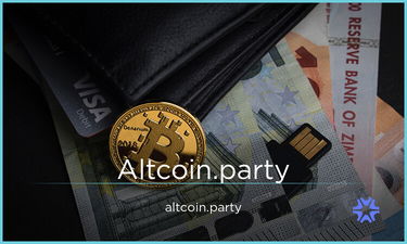 AltCoin.party - Creative brandable domain for sale