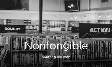 Nonfongible.com - Creative brandable domain for sale