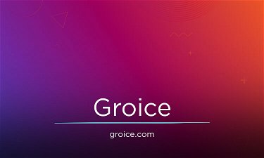 Groice.com - Creative brandable domain for sale