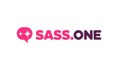 Sass.one - Creative brandable domain for sale