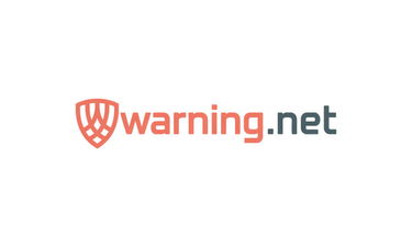 Warning.net - Creative brandable domain for sale