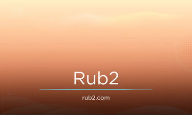 Rub2.com - Creative brandable domain for sale