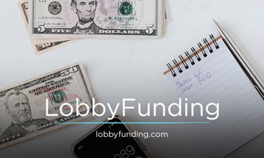 LobbyFunding.com - Creative brandable domain for sale