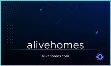 AliveHomes.com - Creative brandable domain for sale
