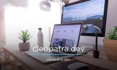 Cleopatra.dev - Creative brandable domain for sale