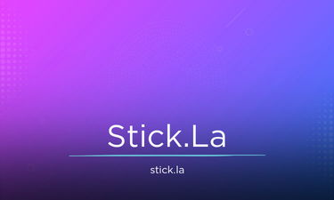 Stick.LA - Creative brandable domain for sale