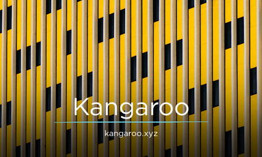 Kangaroo.xyz - Creative brandable domain for sale