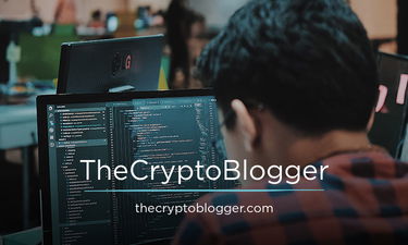 TheCryptoBlogger.com - Creative brandable domain for sale