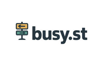 Busy.St - Creative brandable domain for sale