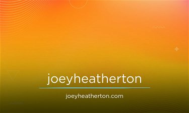 JoeyHeatherton.com - Creative brandable domain for sale