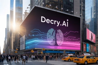 Decry.ai - Creative brandable domain for sale