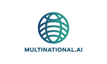 Multinational.ai - Creative brandable domain for sale