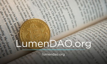 LumenDAO.org - Creative brandable domain for sale