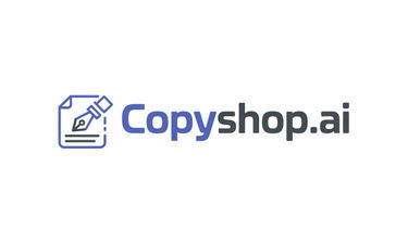 CopyShop.ai - Creative brandable domain for sale